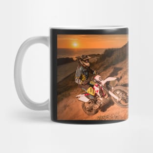 Enduro bike rider Mug